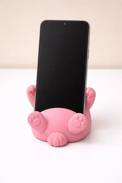Giá đỡ điện thoại hình chú thỏ dễ thương - Đồ trang trí in 3D - Image 3