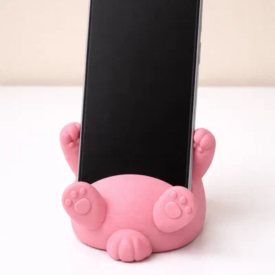 Giá đỡ điện thoại hình chú thỏ dễ thương - Đồ trang trí in 3D