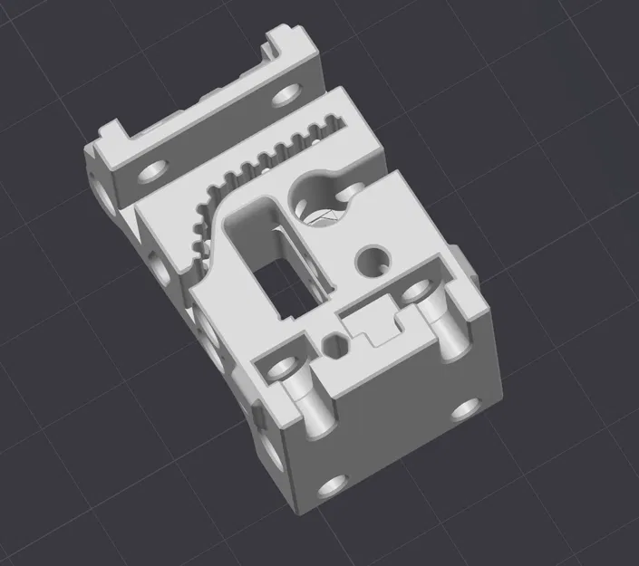 Linh kiện H-cart TradRack Middle extruder cho dây đai 9mm - Image 1