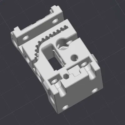 Linh kiện H-cart TradRack Middle extruder cho dây đai 9mm