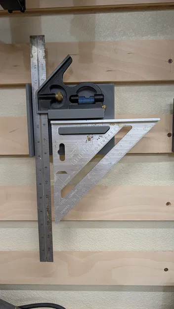 Giá treo tường cho thước Combination Square và Speed Square - Image 2