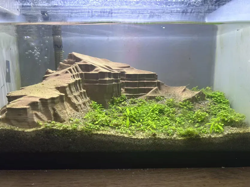 Mô hình núi non trang trí bể cá - Image 1