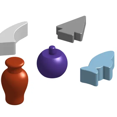 Bộ linh kiện thay thế in 3D cho trò chơi Stone Age Junior