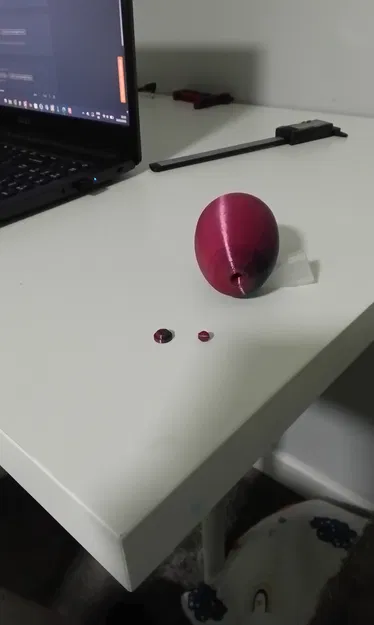 Mô hình giải tỏa căng thẳng RAGEBAITER Egg in 3D độc đáo - Image 1