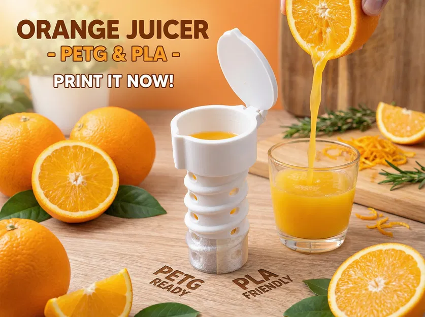 Orange Juicer — Dụng Cụ Vắt Cam Ép Trái Cây In 3D - Image 1