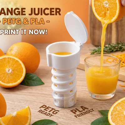 Orange Juicer — Dụng Cụ Vắt Cam Ép Trái Cây In 3D