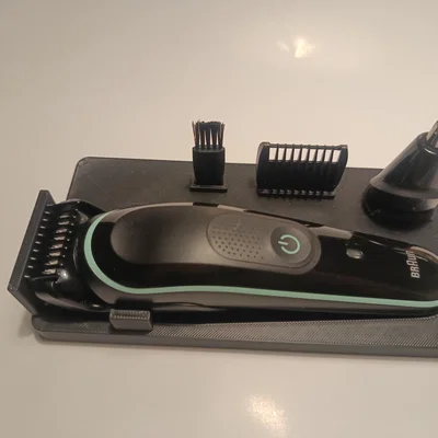 Đế giữ máy cạo râu đa năng Braun Series 3 gọn gàng, tiện lợi