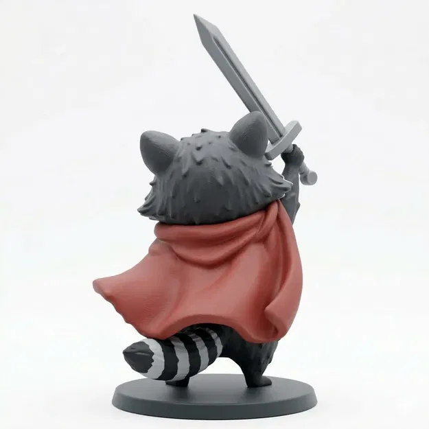 Raccoon Hero với thanh kiếm huyền thoại - Image 2