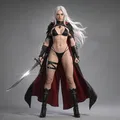 Mô hình in 3D Lady Death 1: Nữ chiến binh dark fantasy sắc nét - Thumbnail 1