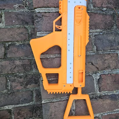 Tay cầm Foxbat/Parallax với thiết kế tối ưu, ít linh kiện in