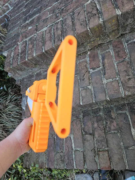 Tay cầm Foxbat/Parallax với thiết kế tối ưu, ít linh kiện in - Image 3