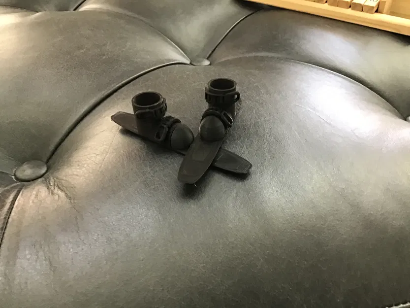 Mô hình ván trượt tuyết mini trang trí 3D siêu dễ thương - Image 1