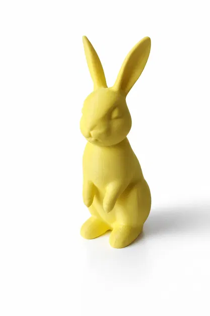 Mô hình Thỏ Chân Thực – Tượng Bunny Mượt Mà Cho Lễ Phục Sinh - Image 1