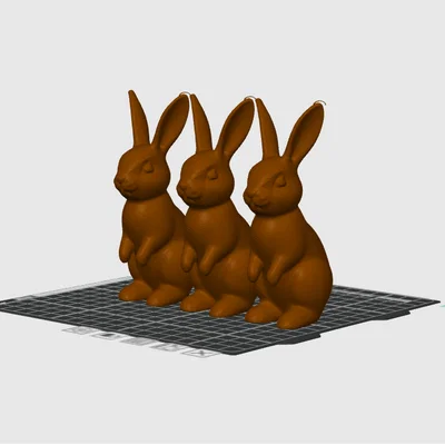 Mô hình Thỏ Chân Thực – Tượng Bunny Mượt Mà Cho Lễ Phục Sinh