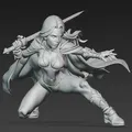Mô hình 3D Lady Death 2 phong cách Dark Fantasy cho dân sưu tầm - Thumbnail 2