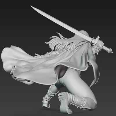 Mô hình 3D Lady Death 2 phong cách Dark Fantasy cho dân sưu tầm