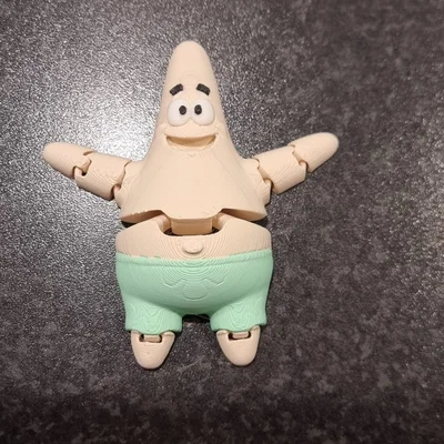 Mô hình sao biển cử động linh hoạt (Articulated Seastar) in nguyên khối