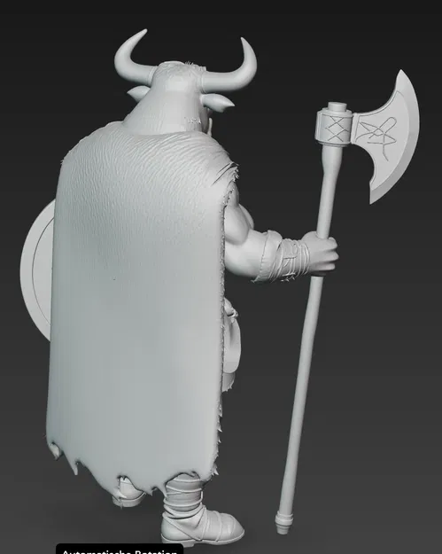 Mô hình Minotaurus 2: Chiến binh thần thoại dũng mãnh cho in 3D - Image 3