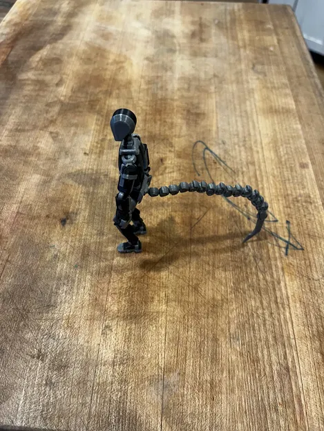 Phụ kiện đuôi linh hoạt cho mô hình Dummy 13 (Dummy 13 tail) - Image 1
