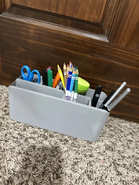 Khay Đựng Dụng Cụ Học Tập Để Bàn Tiện Dụng - File In 3D - Image 3