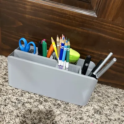 Khay Đựng Dụng Cụ Học Tập Để Bàn Tiện Dụng - File In 3D