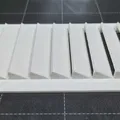 Mặt nạ thông gió 100x195mm có lưới chắn - File in 3D chất lượng cao - Thumbnail 2