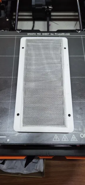 Mặt nạ thông gió 100x195mm có lưới chắn - File in 3D chất lượng cao - Image 4