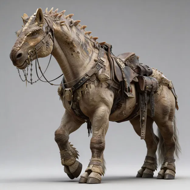 Mô hình chiến mã rồng Dragonhorse 1 - Đỉnh cao nghệ thuật fantasy - Image 1