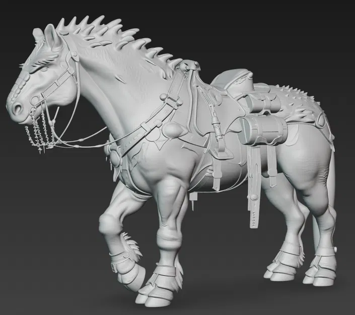 Mô hình chiến mã rồng Dragonhorse 1 - Đỉnh cao nghệ thuật fantasy - Image 2