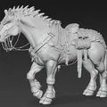 Mô hình chiến mã rồng Dragonhorse 1 - Đỉnh cao nghệ thuật fantasy - Thumbnail 2
