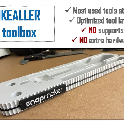 Hộp đựng dụng cụ IKEALLER cho Snapmaker U1 thiết kế bởi @amelo