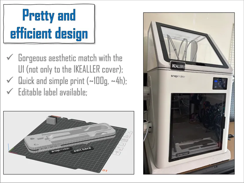 Hộp đựng dụng cụ IKEALLER cho Snapmaker U1 thiết kế bởi @amelo - Image 6