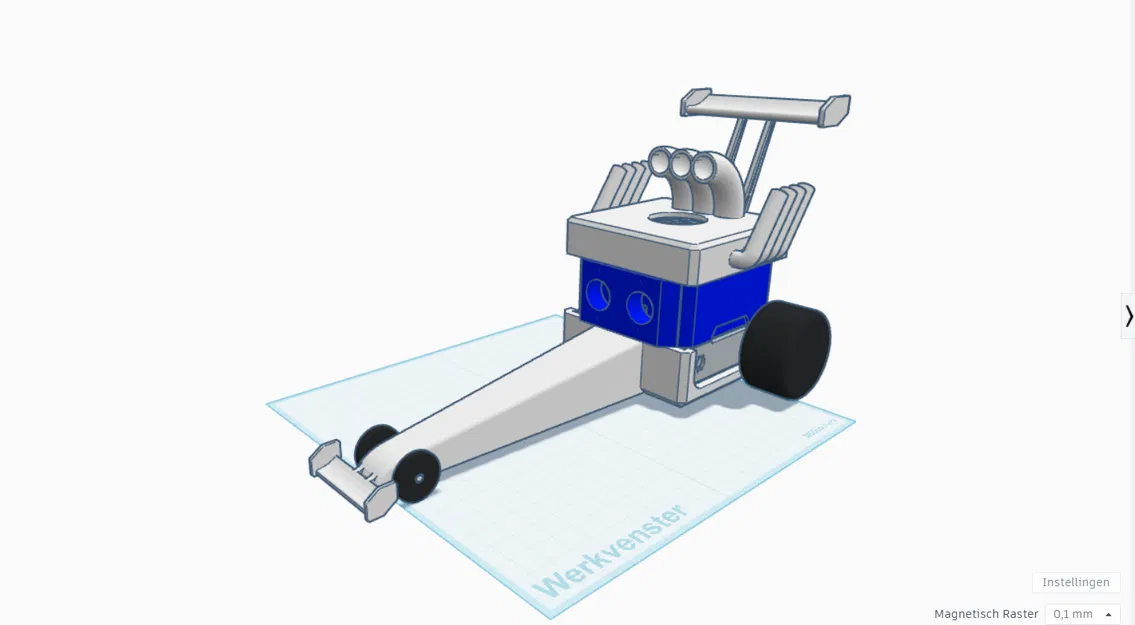Bộ Kit Otto Top Fuel Dragster – Bản Remix Xe Đua Tốc Độ - Image 1