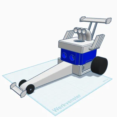 Bộ Kit Otto Top Fuel Dragster – Bản Remix Xe Đua Tốc Độ