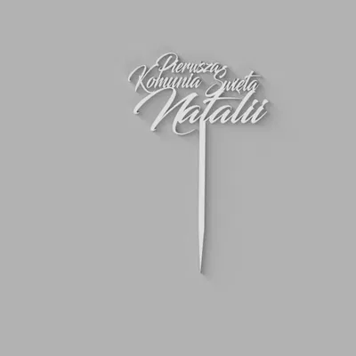 Phụ kiện trang trí bánh kem lễ rước lễ đẹp mắt (Cake Topper)