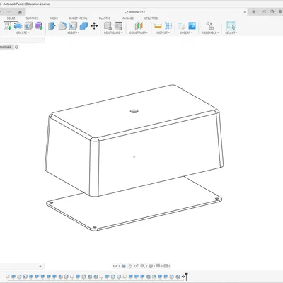 Mô hình The Internet thu nhỏ từ The IT Crowd - Phụ kiện trang trí 3D