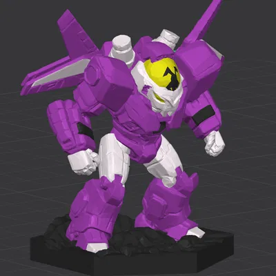 Mô hình Bot Bunny từ game King of Tokyo