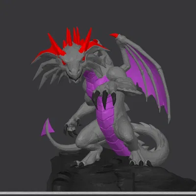 Mô hình 3D Mechzilla từ King of Tokyo đầy ấn tượng