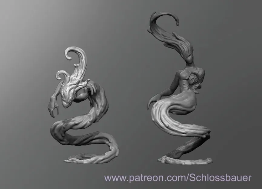 Mô hình 3D Blood Spirit cho game D&D và Tabletop cực chi tiết - Image 1