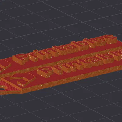 Móc khóa Printables (không cần AMS/MMU)
