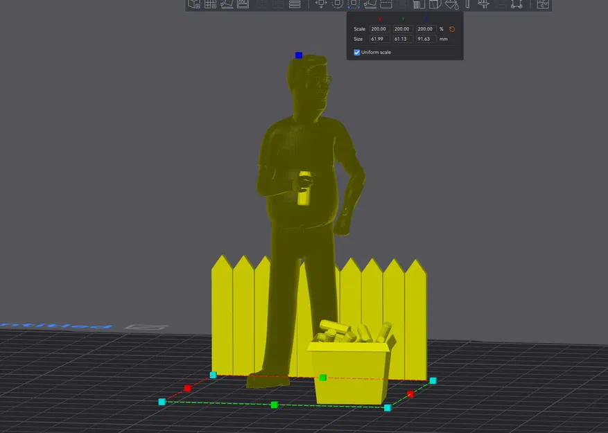 Mô hình Hank Hill (Fortnite) - Image 1