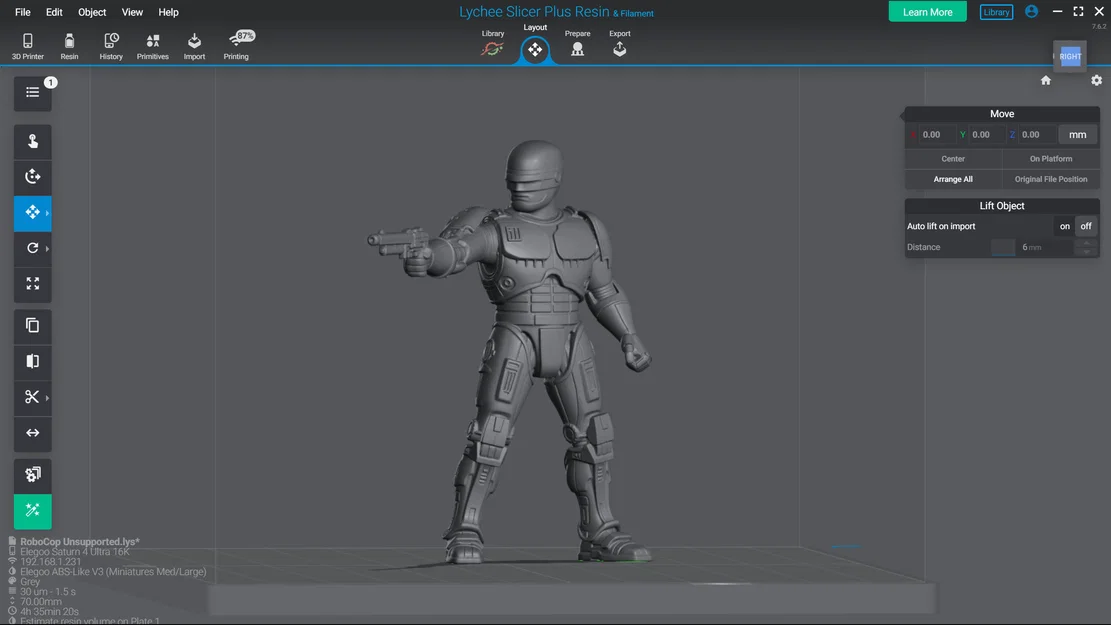 Mô hình RoboCop Figure Display - Image 3