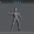 Mô hình RoboCop Figure Display - Thumbnail 3