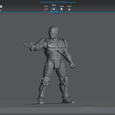Mô hình RoboCop Figure Display