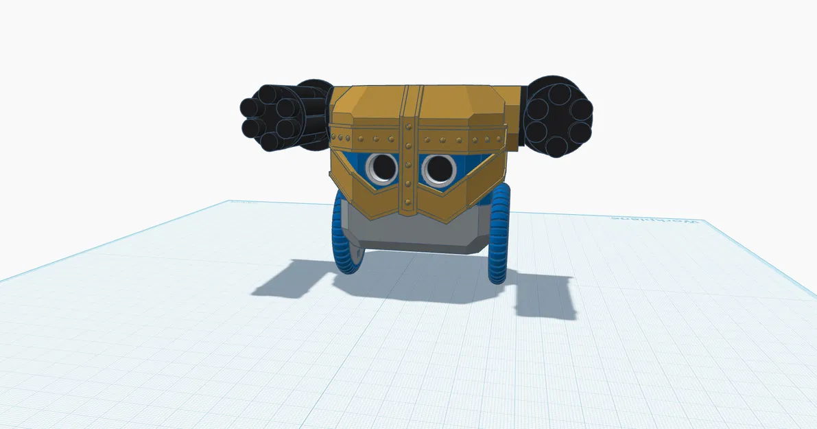 Mô hình robot chiến đấu HP Otto: Battle Otto 3D độc đáo - Image 1