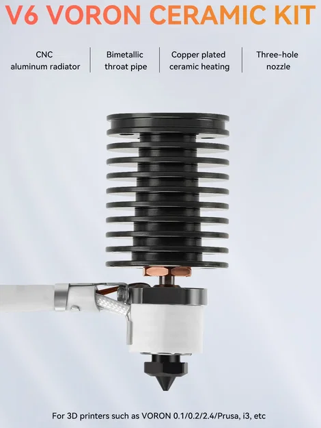 Ngàm gắn Hotend Voron V6 CHC cho Stealthburner - Image 2