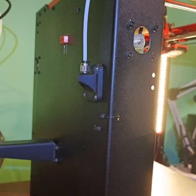 Bộ đỡ ống PTFE và phễu dẫn nhựa cho máy in 3D Direct Extruder