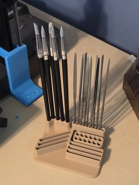 Đế giữ dụng cụ chà nhám và đánh bóng bề mặt mô hình - Image 5