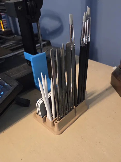 Đế giữ dụng cụ chà nhám và đánh bóng bề mặt mô hình - Image 9