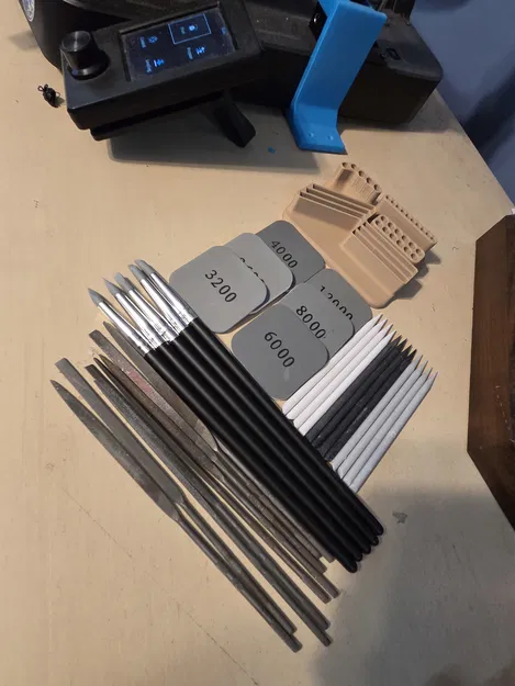 Đế giữ dụng cụ chà nhám và đánh bóng bề mặt mô hình - Image 11